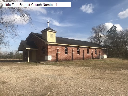 Little Zion Baptist Church Number 1