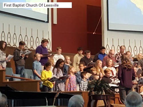 First Baptist Church Of Leesville