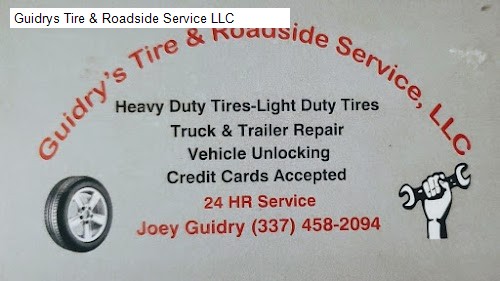 Guidrys Tire & Roadside Service LLC