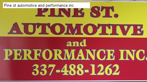 Pine st automotive and performance.inc