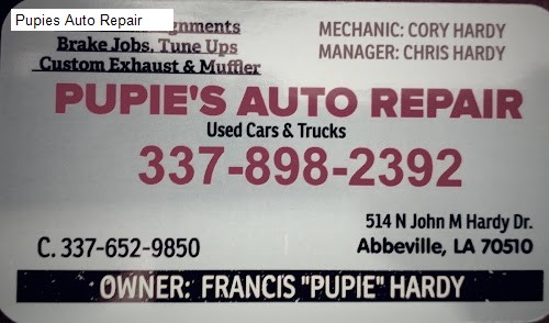Pupies Auto Repair