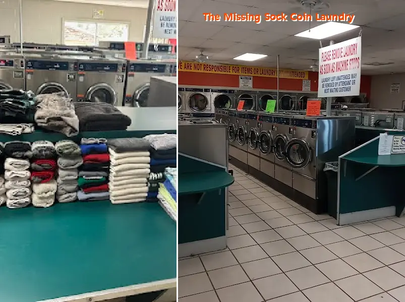 The Missing Sock Coin Laundry