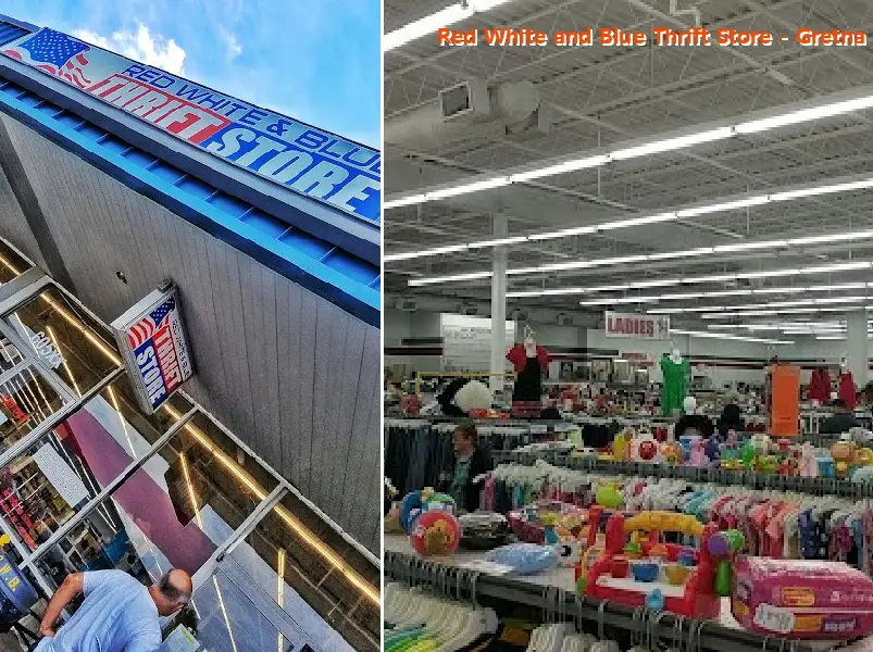 Red White and Blue Thrift Store - Gretna