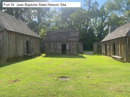 Fort St. Jean Baptiste State Historic Site